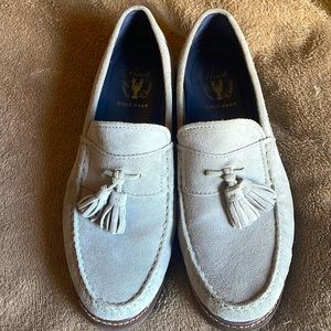 Cole Haan grey suade loafer size 10.5